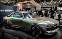 Peugeot e-Legend Concept. Foto: Autosalon Genf, 2019.