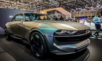 Peugeot e-Legend Concept. Foto: Autosalon Genf, 2019.