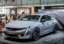 Peugeot 508 Hybrid. Foto: Autosalon Genf, 2019.