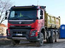Volvo FMX Kipper in Neubrandenburg am 15.03.2020