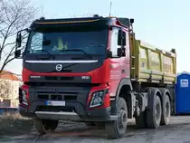 Volvo FMX Kipper in Neubrandenburg am 15.03.2020