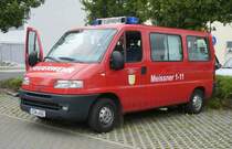 =Fiat Ducato der Feuerwehr MEISSNER-ABTERODE steht in Hünfeld anl. der Hessischen Feuerwehrleistungsübung 2019, 09-2019