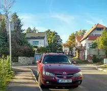 Nissan Almera N16, fotografiert in Pécs (HU), Oktober, 2019.