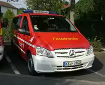 =MB Vito als MTW der Feuerwehr FULDABRÜCK steht in Hünfeld anl. der Hessischen Feuerwehrleistungsübung 2019, 09-2019