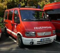 =Opel Movano als MTW der Feuerwehr HOMBERG-OBER-OFLEIDEN steht in Hünfeld anl. der Hessischen Feuerwehrleistungsübung 2019, 09-2019