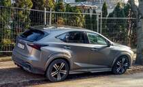 Lexus NX 300h mit Vossen Felgen, gesehen in Budapest, Januar, 2020