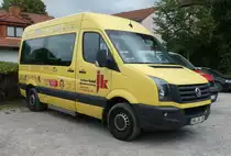 =VW Crafter steht in Hünfeld anl. der Hessischen Feuerwehrleistungsübung 2019, 09-2019