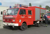 =VW LT 50 als TSF W der Feuerwehr KÖRLE-WAGENFURTH steht in Hünfeld anl. der Hessischen Feuerwehrleistungsübung 2019, 09-2019