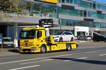 ADAC Mercedes Benz Antos am 11.04.20 in Darmstadt 