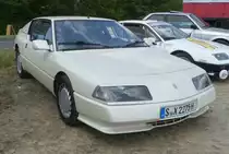 =Renault Alpine GTA steht auf dem Austellungsgelände beim Oldtimertreffen in Ostheim, 07-2019