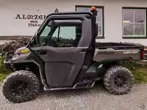 Ein Can-AM Traxter HD10 PRO auf der Panoramaalm der Turracher Höhe. (August 2019) 