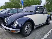 Ein alter Käfer war Mitte Juli 2019 in Antwerpen zu sehen.