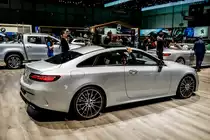 Mercedes-Benz E-Klasse Coupé. Foto: Autosalon Genf, 2019.