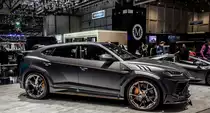Lamborghini Urus, tuning von Mansory. Foto: Autosalon Genf, 2019.