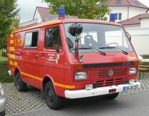 =VW LT 35 als MTW der Feuerwehr WEHRETAL-OETMANNSHAUSEN steht in Hünfeld anl. der Hessischen Feuerwehrleistungsübung 2019, 09-2019