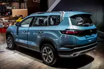 TATA Buzzard, ausgestellt auf dem Autosalon Genf, 2019.