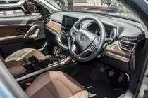 TATA Buzzard (Interieur), ausgestellt auf dem Autosalon Genf, 2019.