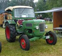 =Fendt Farmer 2 D steht beim Köhlerfest in Bad Orb im Juni 2019