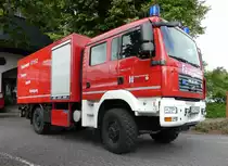 =MAN TGM als Gerätewagen Logistik der Feuerwehr HÜNFELD ausgestellt beim Tag der offenen Tür im Juni 2019