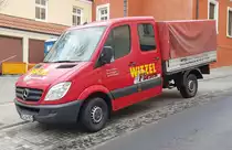 =MB Sprinter von  Witzel-Fliesen  steht im Januar 2020 in Hünfeld
