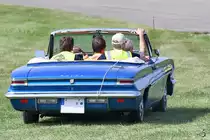 Heckansicht eines Buick Special Cabriolets Mitte September 2020 auf der Hahnweide.