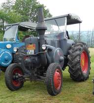 =Lanz Bulldog, ausgestellt beim Köhlerfest in Bad Orb im Juni 2019