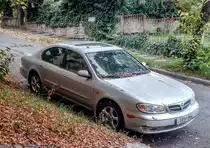 Nissan Maxima QX. Foto: Herbst, 2019 in Pécs, Ungarn.