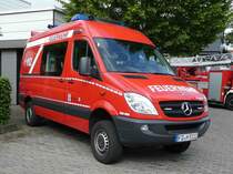 =MB Sprinter als Vorausrüstwagen der Feuerwehr HÜNFELD ausgestellt beim Tag der offenen Tür im Juni 2019