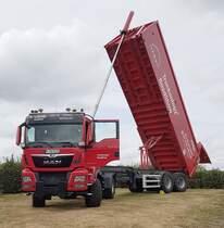 =MAN TGS 18.500 von Trucknology RoadShow steht beim Schlüter-Treffen am Kirchheimer See, 09-2019