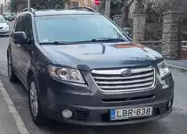 Subaru Tribeca, Facelift Version. Foto: Februar, 2020, Pécs, Ungarn.
