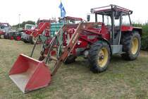 =Schlüter Super 750 V steht beim Schlüter-Treffen am Kirchheimer See, 09-2019