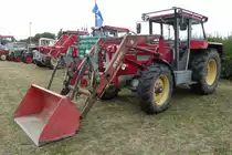 =Schlüter Super 750 V steht beim Schlüter-Treffen am Kirchheimer See, 09-2019