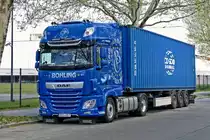 DAF XF 530, 'Bohling Spedition'. Berlin in 2020.