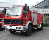 =MB 1726 als TLF der Feuerwehr HÜNFELD ausgestellt beim Tag der offenen Tür im Juni 2019