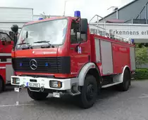 =MB 1726 als TLF der Feuerwehr HÜNFELD ausgestellt beim Tag der offenen Tür im Juni 2019