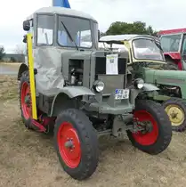 =Schlüter GZ 1351/DSU 25, 25/28 PS, Bj. 1946, steht beim Schlüter-Treffen am Kirchheimer See, 09-2019