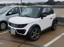 =Tazzari Zero, ein Elektroauto des italienischen Herstellers Tazzari, 09-2019