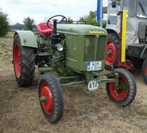 =Schlüter SL 15 D, Bj. 1959, steht beim Schlüter-Treffen am Kirchheimer See, 09-2019