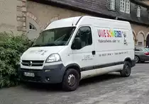 =Opel Movano vom Malerbetrieb SCHNEIDER steht im September 2019 in Detmold