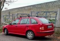 Skoda Fabia Mk1 Kombi, fotografiert in Oktober, 2019.