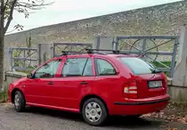 Skoda Fabia Mk1 Kombi, fotografiert in Oktober, 2019.