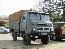 Ein NVA Robur,am 16.April 2020,entdeckte ich in Ribnitz Dammgarten.