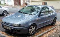 Fiat Bravo, fotografiert in Oktober, 2019.