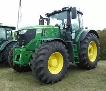 =John Deere 6230 R, 230 PS, ausgestellt beim Schlüter-Treffen am Kirchheimer See, 09-2019