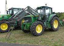 =John Deere 6920, ausgestellt beim Schlüter-Treffen am Kirchheimer See, 09-2019