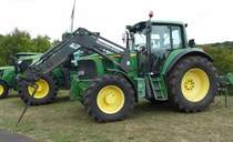 =John Deere 6920, ausgestellt beim Schlüter-Treffen am Kirchheimer See, 09-2019