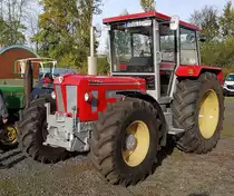 =Schlüter steht bei der Bulldog-Messe in Alsfeld, 10-2019