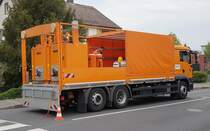 =MAN TGM 26.320 des Strassenunterhaltungsdienstes WOLFSCHMIDT steht im April 2019 in Hünfeld