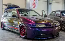 Alfa-Romeo 145 tuning. Foto: AMTS, März, 2019, Budapest.