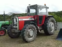 =MF 595, Bj. 1976, 90 PS, ausgestellt beim Schlüter-Treffen am Kirchheimer See, 09-2019